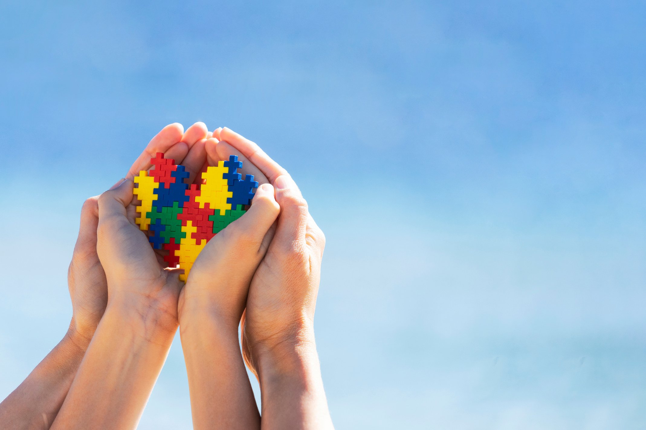 Hands Holding Heart Puzzle 